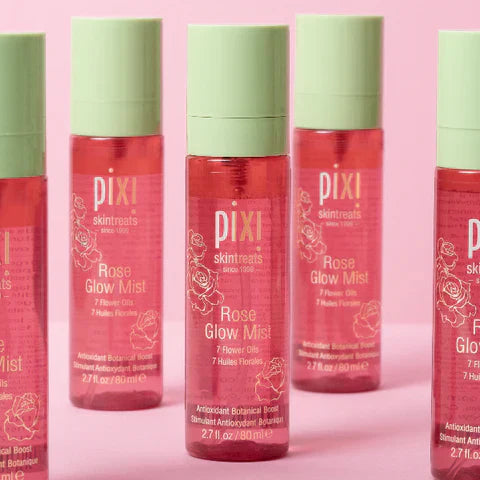 Pixi Rose Glow Mist – Hydrating & Nourishing Dewy Facial Spray